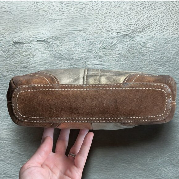 Coach Patchwork Leather Shoulder Bag*see Callouts - Picture 6 of 14